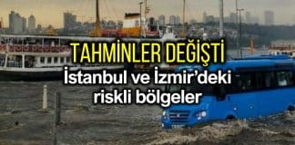 İklim değişikliği nedeniyle İstanbul ve İzmir sel riski artan ilçeler