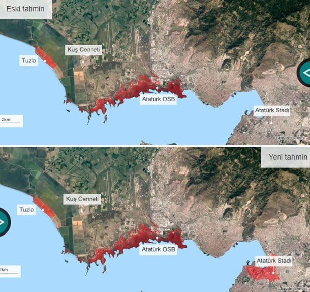 İzmir Kuş Cenneti iklim değişikliği sel su baskını