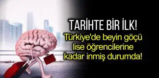 Türkiye’de beyin göçü ilk kez lise seviyesine inmiş durumda! Türkiye beyin göçü ilk kez lise seviyesine inmiş durumda!