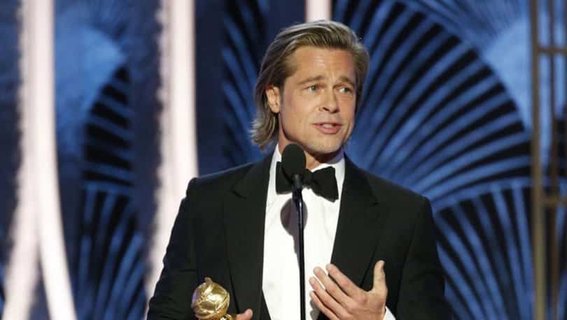 Brad Pitt golden globe altın küre