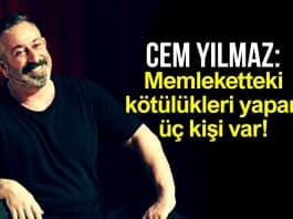 Cem Yılmaz: Memleketteki kötülükleri yapan üç kişi var! BEN TARKAN athena gökhan