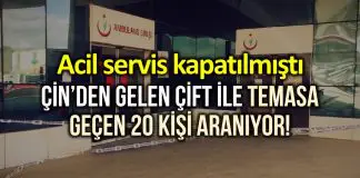 Çinli turistler korona virüsünün ortaya çıktığı şehirden gelmişler! Çinli turistler korona virüsünün yayıldığı şehirden gelmişler!