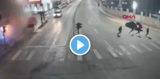 Elazığ’da deprem anı mobese kameralarına yansıdı Elazığ deprem anı mobese kameralarına yansıdı