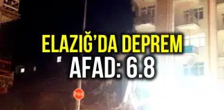 Elazığ Sivrice’de 6.8 büyüklüğünde deprem oldu Elazığ Sivrice 6.8 büyüklüğünde deprem oldu