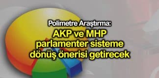 Polimetre: AKP ve MHP parlamenter sisteme dönüş önerisi getirecek