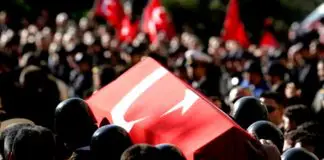 Suriye Resulayn’da şehit olan 4 asker memleketlerine uğurlandı Suriye Resulayn şehit olan 4 asker memleketlerine uğurlandı