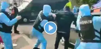 Çin’de dikkat çeken koronavirüs tatbikatı görüntüleri! Çin de dikkat çeken koronavirüs tatbikatı görüntüleri video