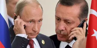 Cumhurbaşkanı Erdoğan ve Rusya Devlet Başkanı Putin telefonda görüştü Cumhurbaşkanı Erdoğan ve Rusya Devlet Başkanı Putin telefonda görüştü