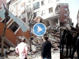 İstanbul Bahçelievler 7 katlı bir bina çöktü