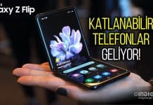 Katlanabilir telefon Samsung Galaxy Z Flip ve S20 özellikleri