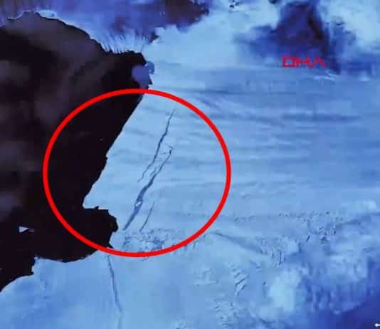 Korkutan görüntü: Ülke büyüklüğünde buz kütlesi yok oldu!