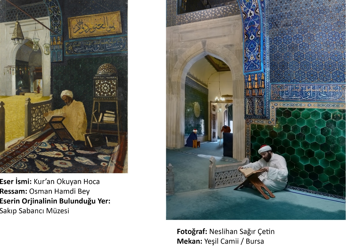 Bursa'da Yeşil Camide - Osman Hamdi Bey