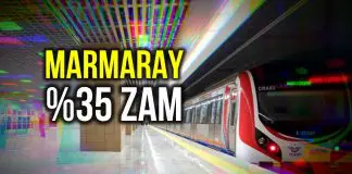 Marmaray bilet fiyatlarına yüzde 35 zam: En uzun mesafe 7,75 TL oldu! Marmaray bilet fiyatlarına yüzde 35 zam: En kısa mesafe 3,50 TL oldu!