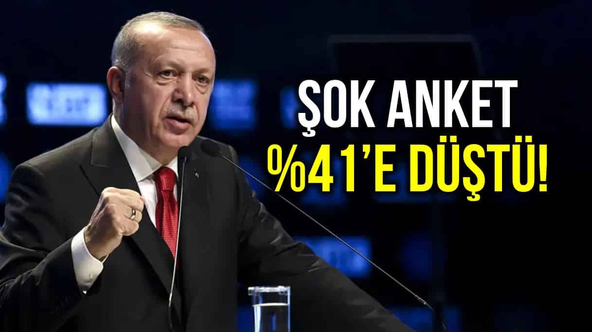 Metropoll anketi: Erdoğan görev onayı yüzde 41,9