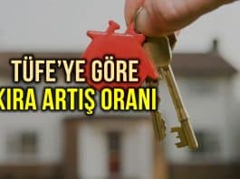 TÜFE üzerinden kira artış oranı yüzde 14,52 oldu!