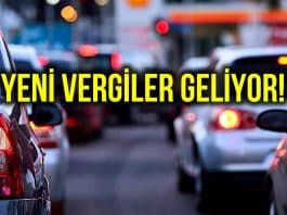 Yeni vergiler kapıda: MTV ye bir de trafik katkı payı eklenecek!