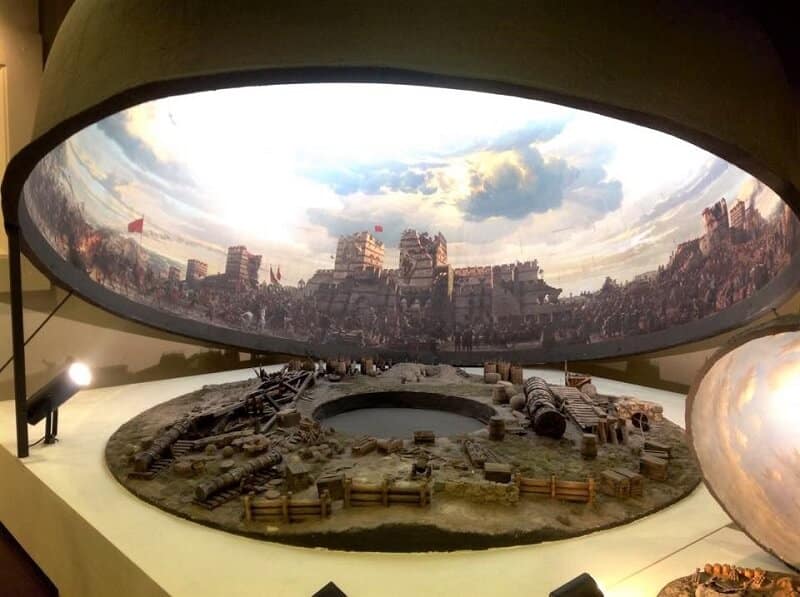 Türkiye ilk panoramik müzesi olan Panorama 1453 Tarih Müzesi müzelerinden
