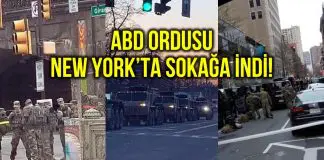 ABD ordusu New York’ta sokağa indi! ABD ordusu New York ta sokağa indi!