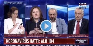 Canlı yayında Alo 184 corona hattını aradı; en yakın sağlık kuruluşuna yönlendirildi haber türk didem arslan yılmaz video