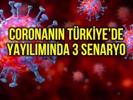 Corona virüsünün Türkiye yayılımı 3 senaryo!