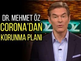 Dr. Mehmet Öz corona virüsü korunma planı