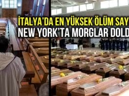 İtalya da kara gün: 1 günde 969 kişi hayatını kaybetti!