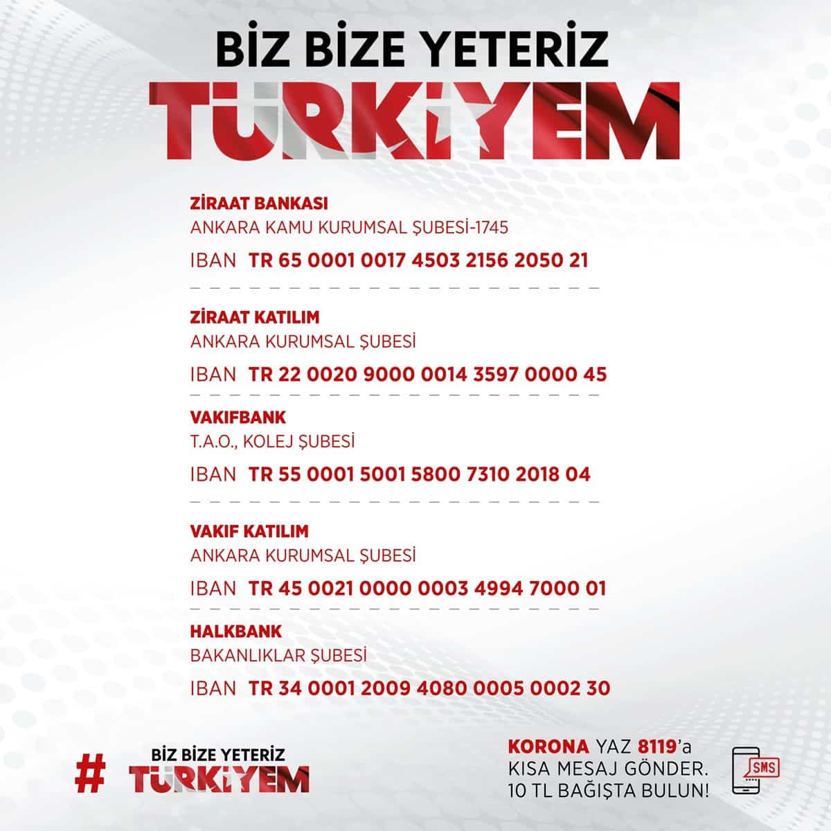 Erdoğan konuşması sonrası Milli Dayanışma Kampanyası bağış kampanyası hesap numaraları paylaşıldı: