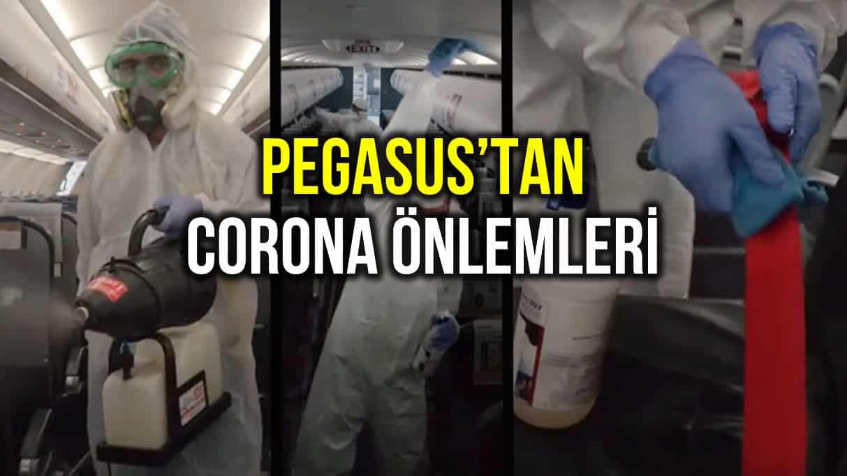 Pegasus Hava Yolları corona virüsü önlemleri