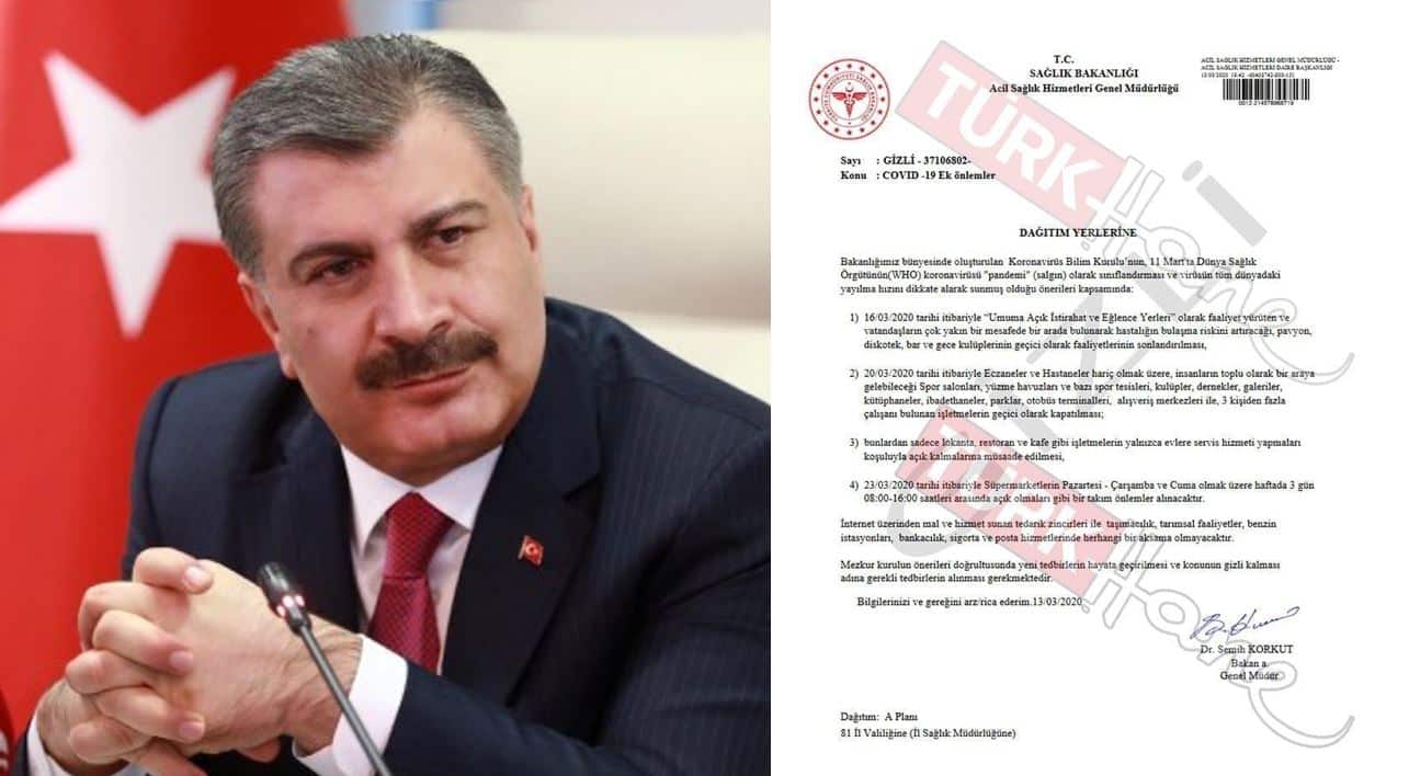 Sağlık Bakanı fahrettin Koca gizli belge açıklaması: Gerçek dışıdır!