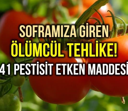 Tarımda kullanılan ölümcül tehlike: 41 pestisit etken maddesi