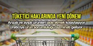 Ürün Güvenliği Kanunu: Tüketici hakları iyileşiyor, ürün iade kolaylaşıyor! Tüketici haklarında yeni dönem: Ürün iade kolaylaşıyor!
