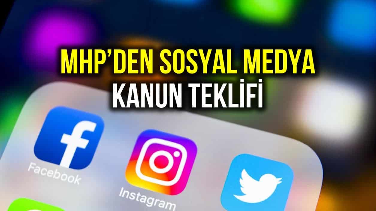 MHP den sosyal medya kanun teklifi: Kimlik numarası isteme zorunluluğu