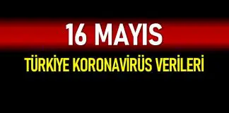 16 Mayıs Türkiye koronavirüs verileri açıklandı! 16 Mayıs Türkiye koronavirüs verileri açıklandı!