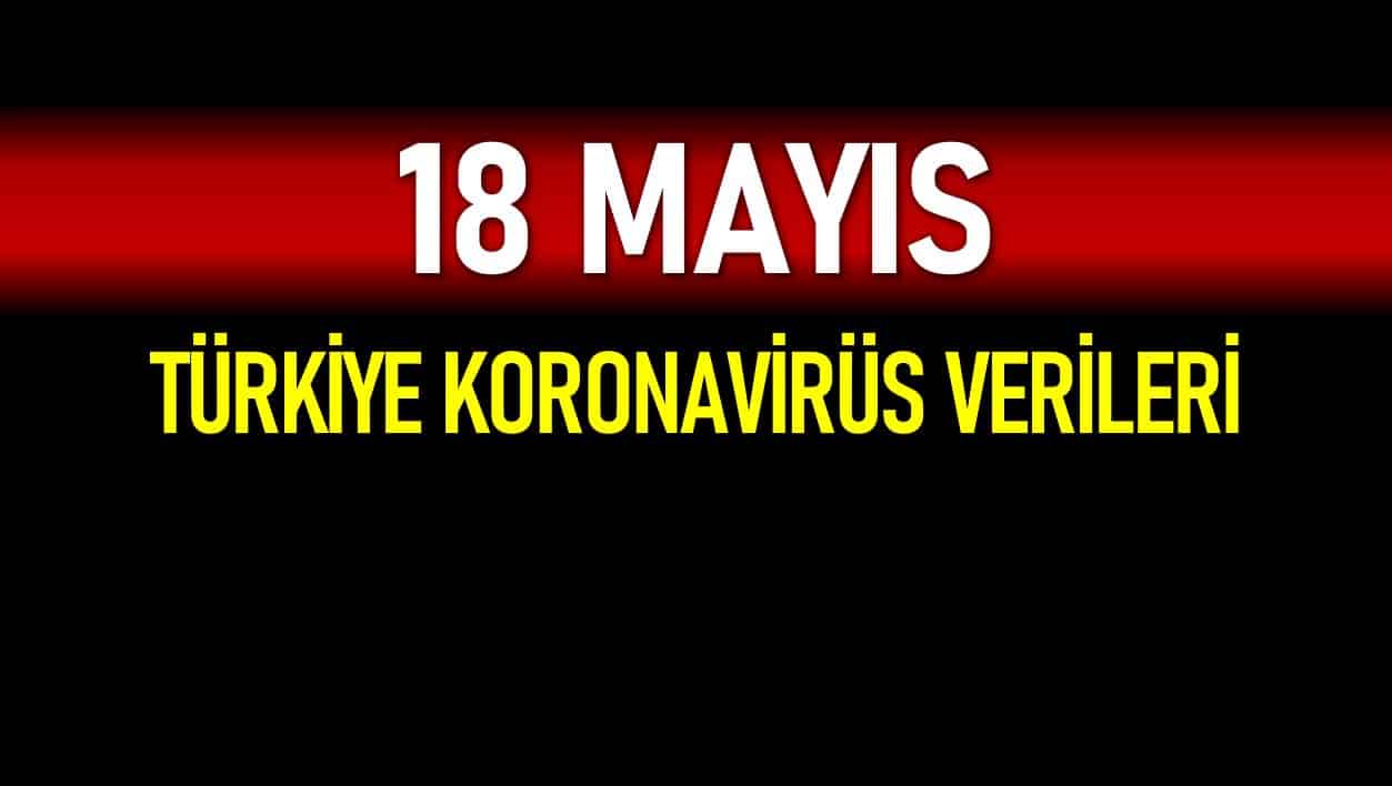 18 Mayıs Türkiye koronavirüs verileri açıklandı!