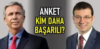 Anket: Mansur Yavaş, Ekrem İmamoğlu'ndan yüzde 12 daha başarılı