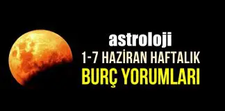 Astroloji: 1 – 7 Haziran 2020 haftalık burç yorumları Astroloji: 1 - 7 Haziran 2020 haftalık burç yorumları