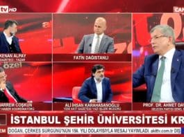 Canlı yayında gergin anlar: Yeni Akit yazarı Davutoğlu nu çıldırttı!