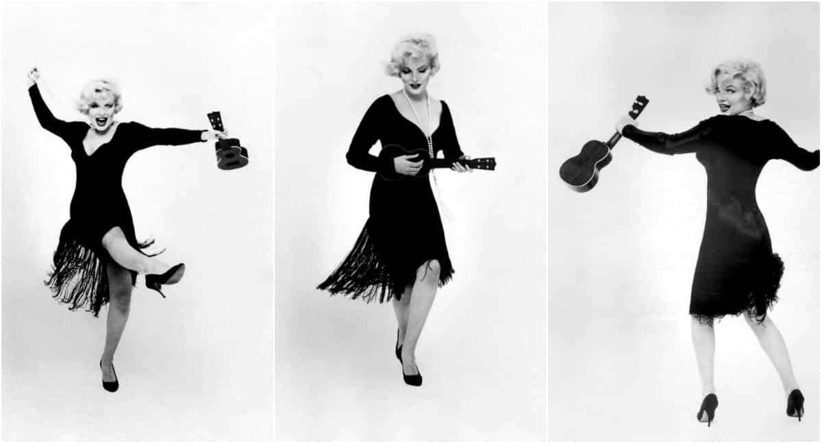 Marilyn Monroe ukulele