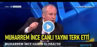 Muharrem İnce: Türkiye Cumhuriyeti Erdoğan’ın babasının malı değildir! Muharrem İnce canlı yayını terk etti haber global video