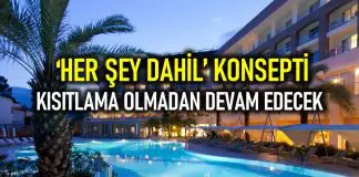 TÜROB: Her şey dahil tatil konsepti kısıtlama olmadan devam edecek TÜROB: Her şey dahil tatil konsepti kısıtlama olmadan devam edecek