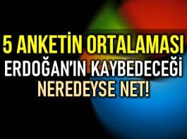 5 anket ortalaması: Son seçim anketlerine göre Erdoğan'ın oy oranı