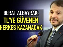 berat albayrak tl