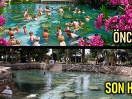 Pamukkale Kleopatra Antik Havuzu bu hale getirdiler!