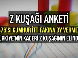 Z Kuşağı anketi: Türkiye nin kaderi yeni nesil Z kuşağının elinde!