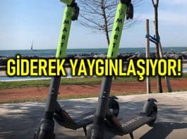 Elektrikli scooter kiralama Martı