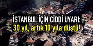 İstanbul deprem
