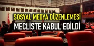 Sosyal medya düzenlemesi AKP ve MHP oylarıyla kabul edildi sosyal medya