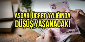 Asgari ücret alanlara kötü haber: Maaşlarında kesinti olacak! asgari ücret