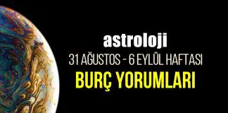 Astroloji: 31 Ağustos – 6 Eylül 2020 haftalık burç yorumları burç yorumları
