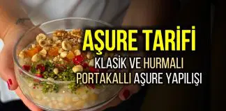 Aşure Günü’ne özel tarif: Hurmalı portakallı aşure nasıl yapılır? aşure tarifi